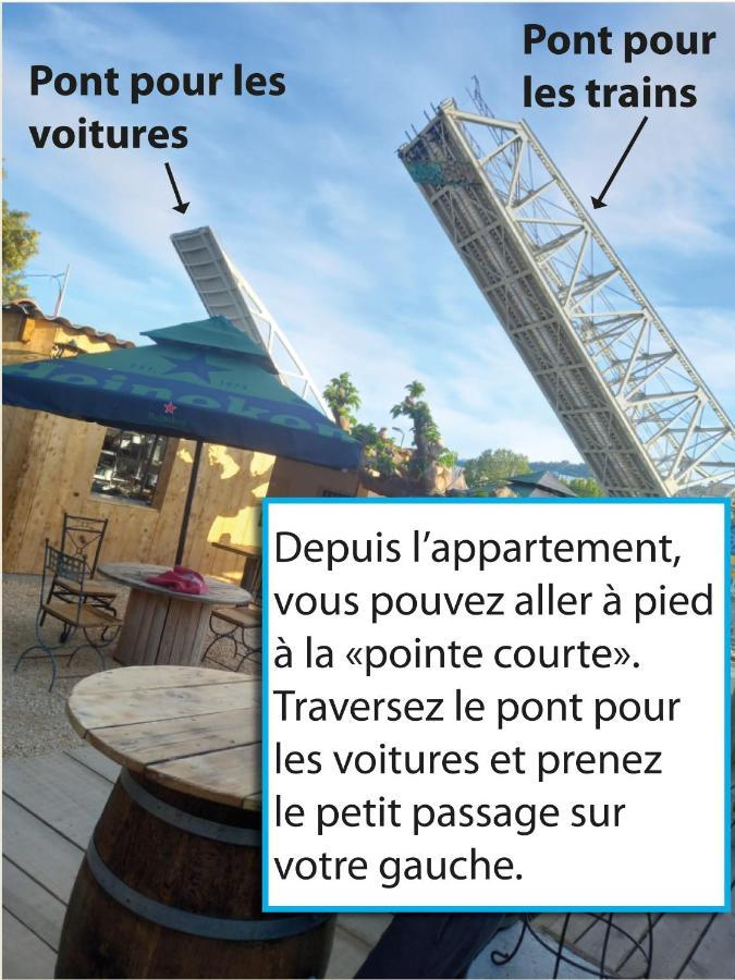 Apartamento + Jardin Au Calme Avec Bbq + Cellier + Garage Sète Exterior foto